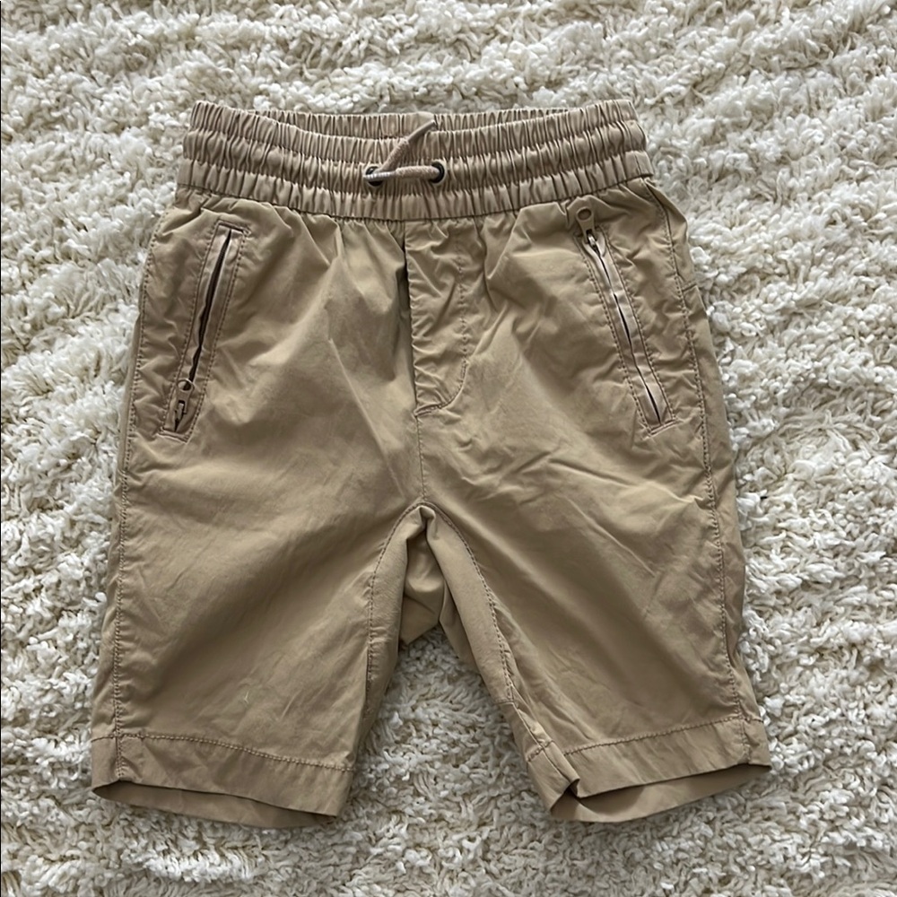 GAP Tan Casual Shorts Elastic Waist Lightweight